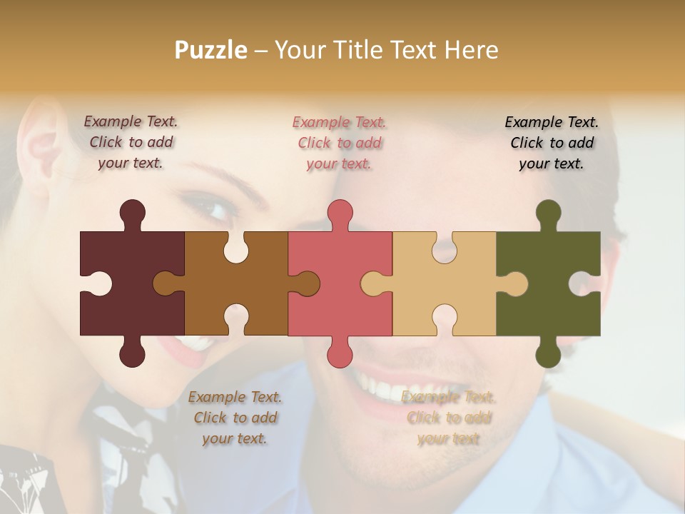 Cute Teenage Girl Wearing A Stylish Hat PowerPoint Template