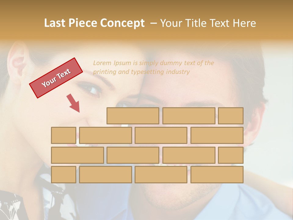 Cute Teenage Girl Wearing A Stylish Hat PowerPoint Template