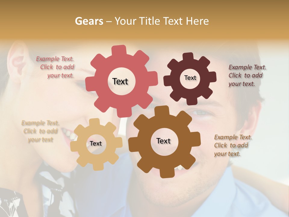 Cute Teenage Girl Wearing A Stylish Hat PowerPoint Template