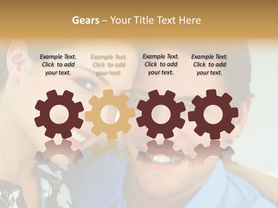 Cute Teenage Girl Wearing A Stylish Hat PowerPoint Template