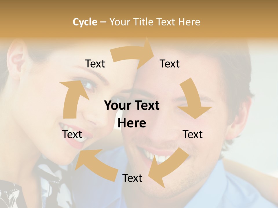 Cute Teenage Girl Wearing A Stylish Hat PowerPoint Template