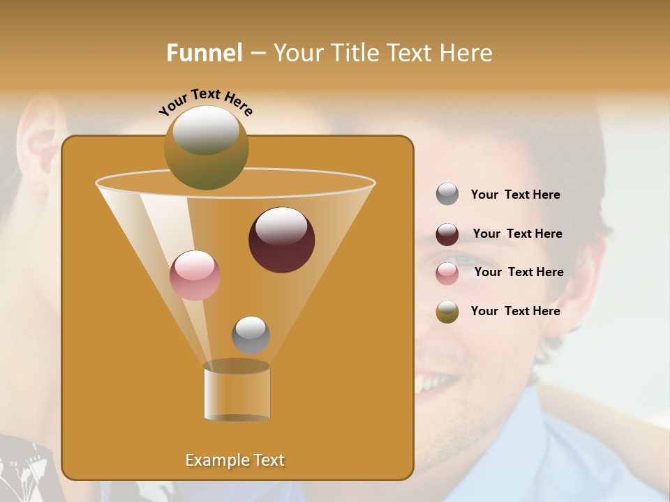 Cute Teenage Girl Wearing A Stylish Hat PowerPoint Template