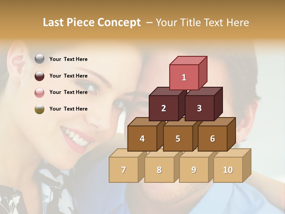 Cute Teenage Girl Wearing A Stylish Hat PowerPoint Template