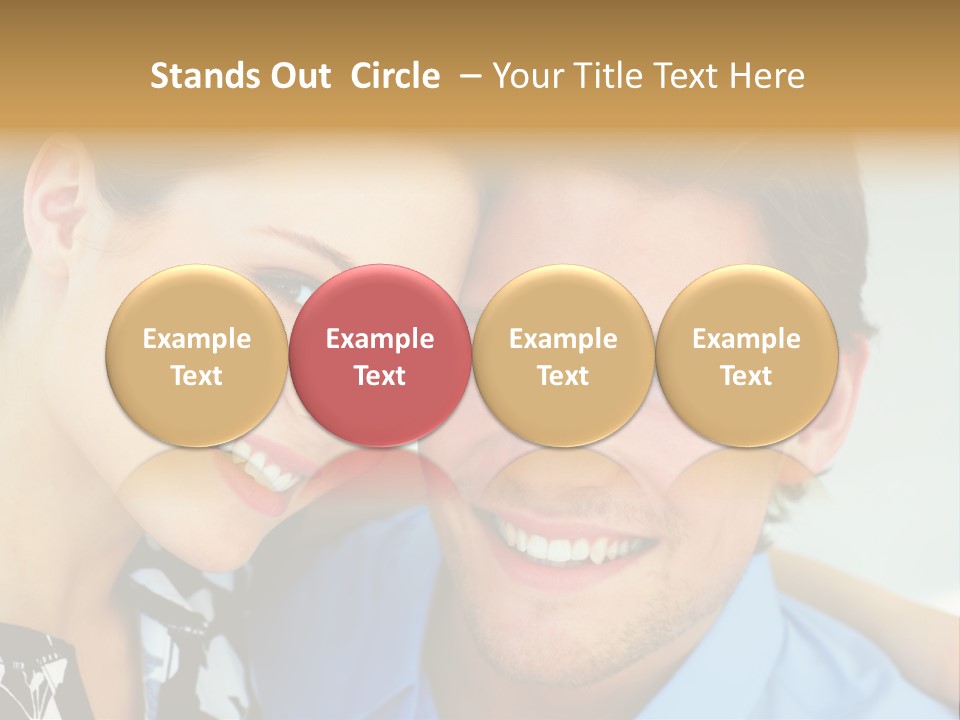 Cute Teenage Girl Wearing A Stylish Hat PowerPoint Template