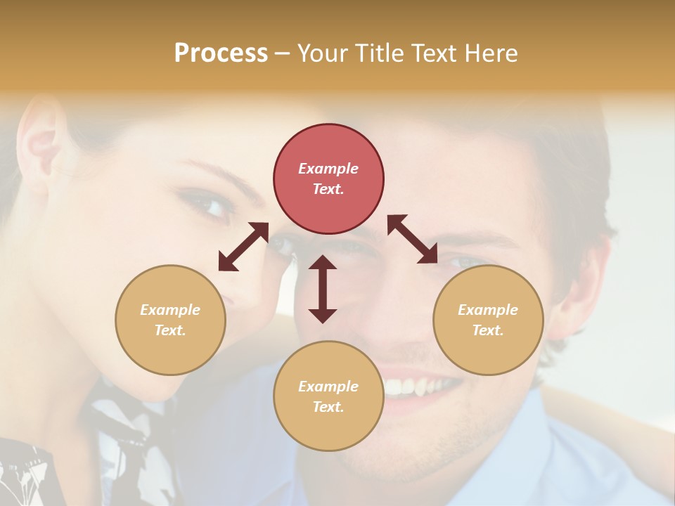 Cute Teenage Girl Wearing A Stylish Hat PowerPoint Template