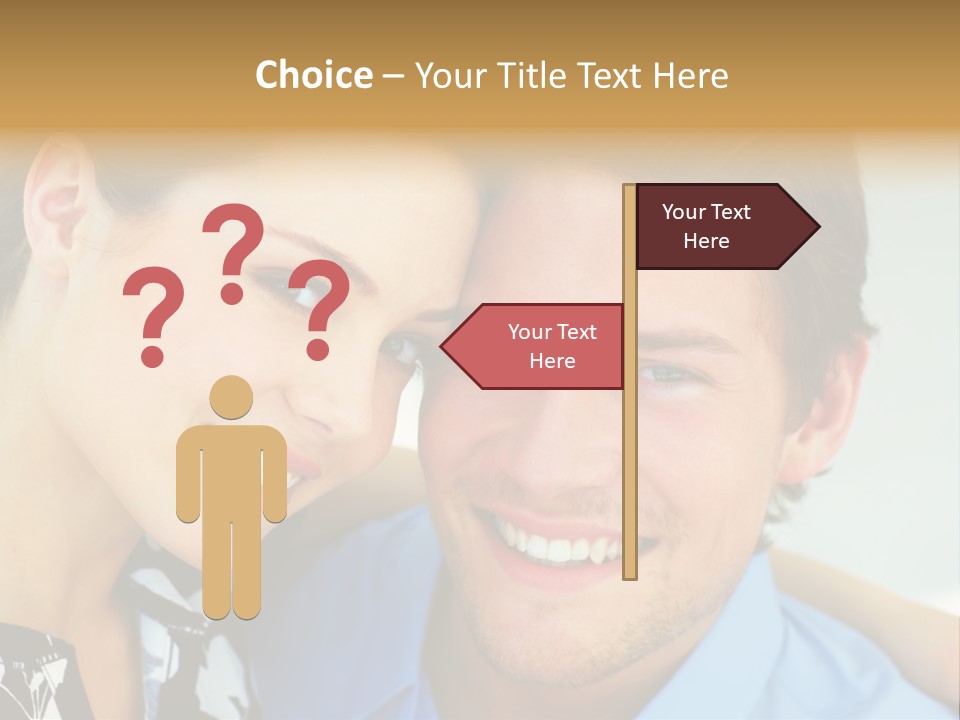 Cute Teenage Girl Wearing A Stylish Hat PowerPoint Template