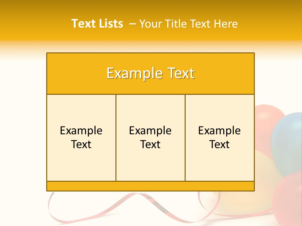 Plenty Of Colorful Balloons On A White Background PowerPoint Template