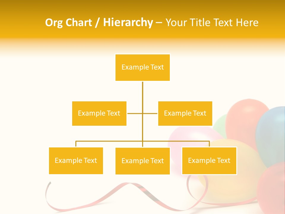 Plenty Of Colorful Balloons On A White Background PowerPoint Template