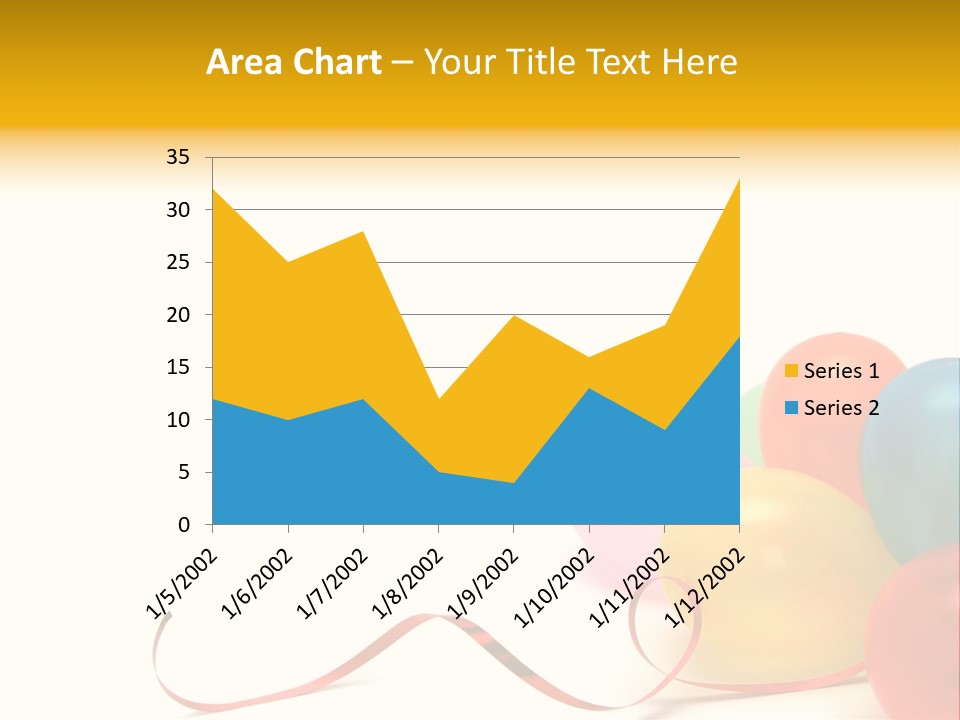 Plenty Of Colorful Balloons On A White Background PowerPoint Template
