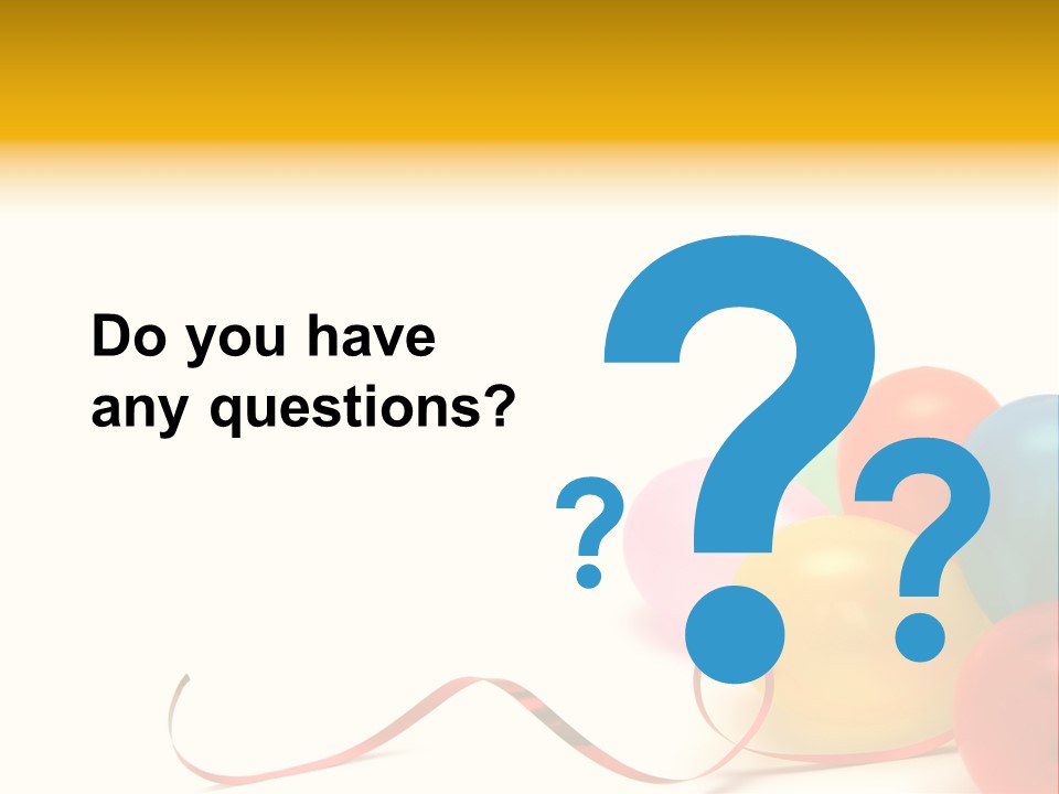 Plenty Of Colorful Balloons On A White Background PowerPoint Template