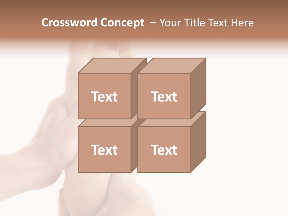 A Person Holding The Foot Of Another Person PowerPoint Template