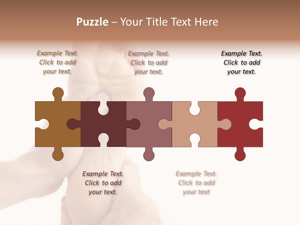 A Person Holding The Foot Of Another Person PowerPoint Template