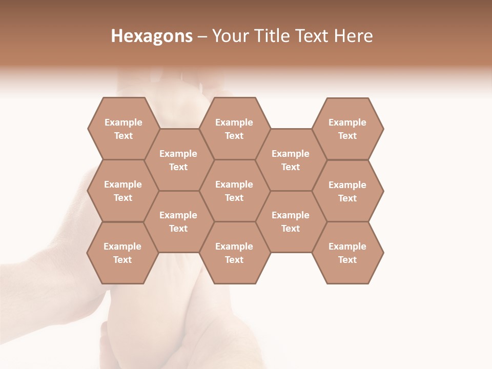 A Person Holding The Foot Of Another Person PowerPoint Template