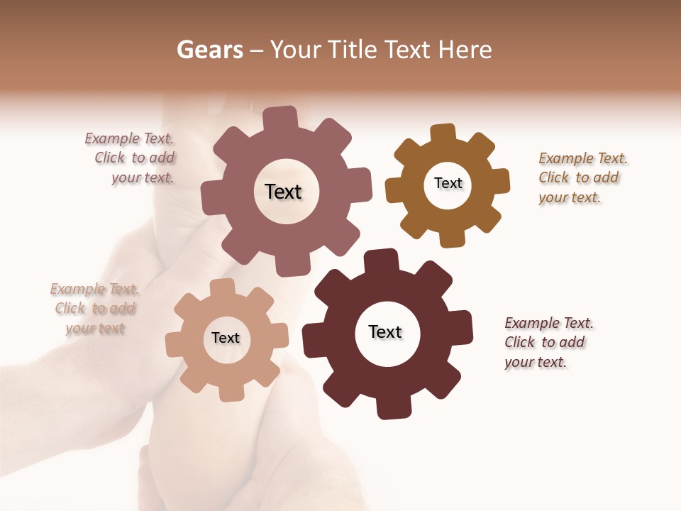 A Person Holding The Foot Of Another Person PowerPoint Template