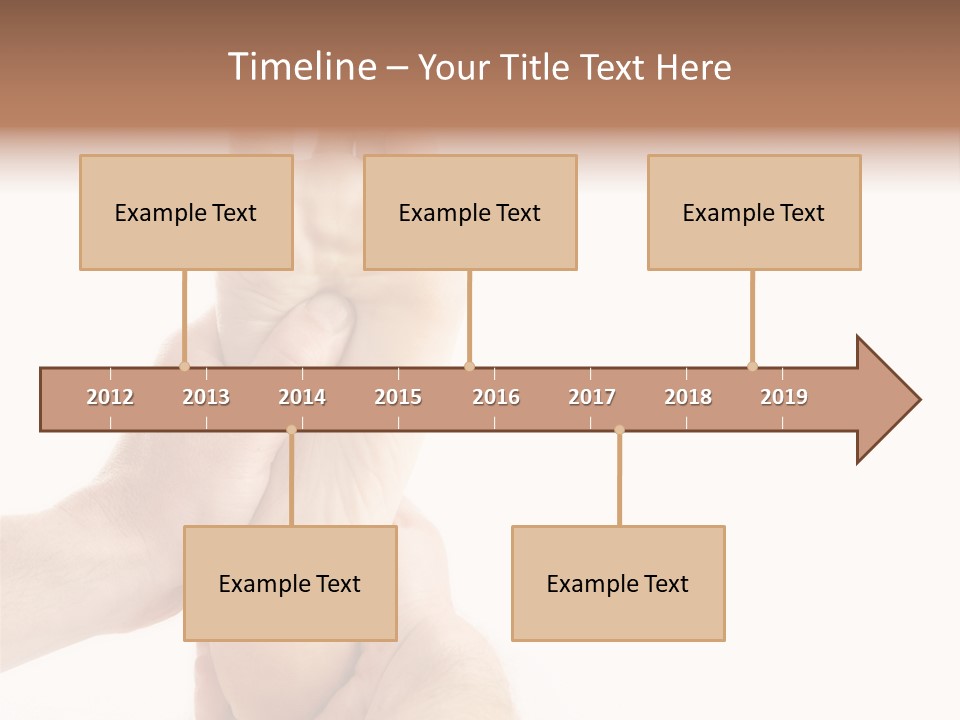 A Person Holding The Foot Of Another Person PowerPoint Template