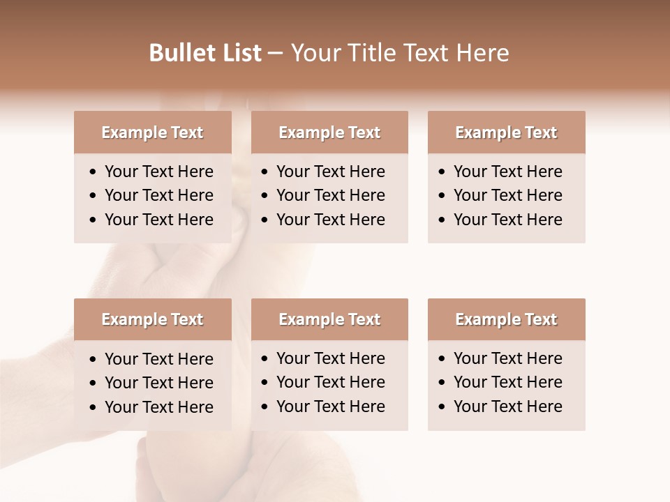 A Person Holding The Foot Of Another Person PowerPoint Template