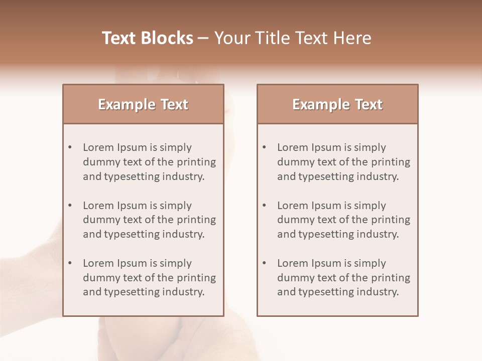 A Person Holding The Foot Of Another Person PowerPoint Template