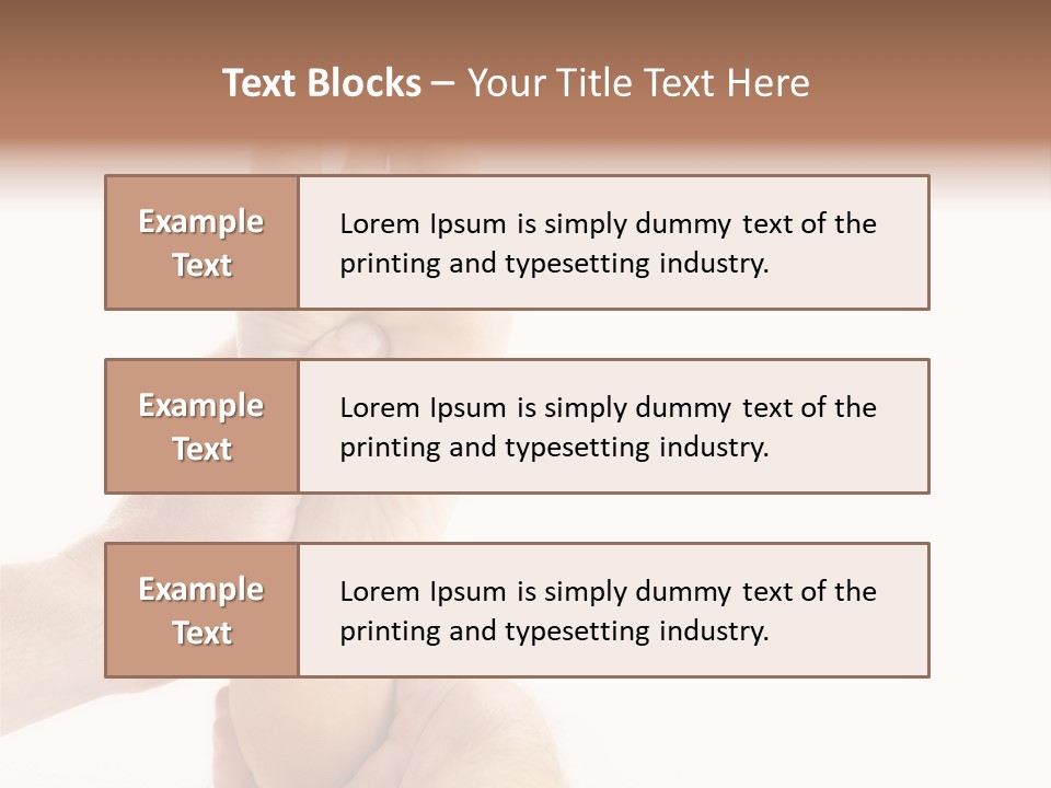 A Person Holding The Foot Of Another Person PowerPoint Template