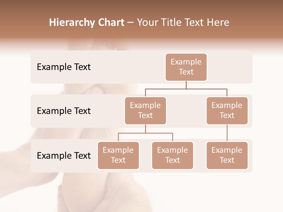A Person Holding The Foot Of Another Person PowerPoint Template