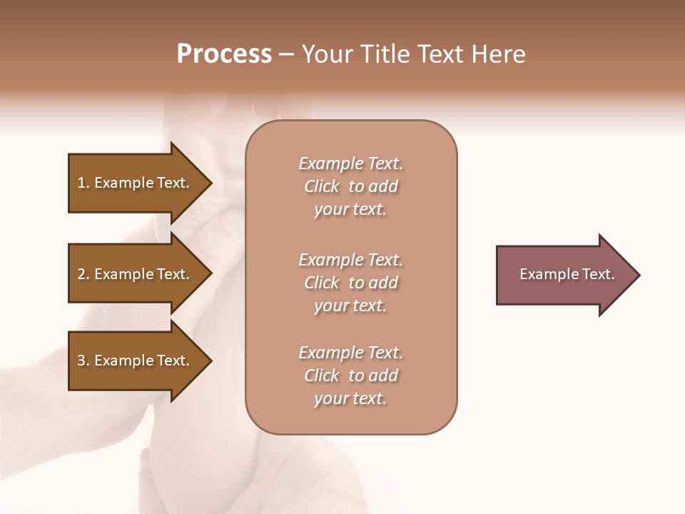 A Person Holding The Foot Of Another Person PowerPoint Template