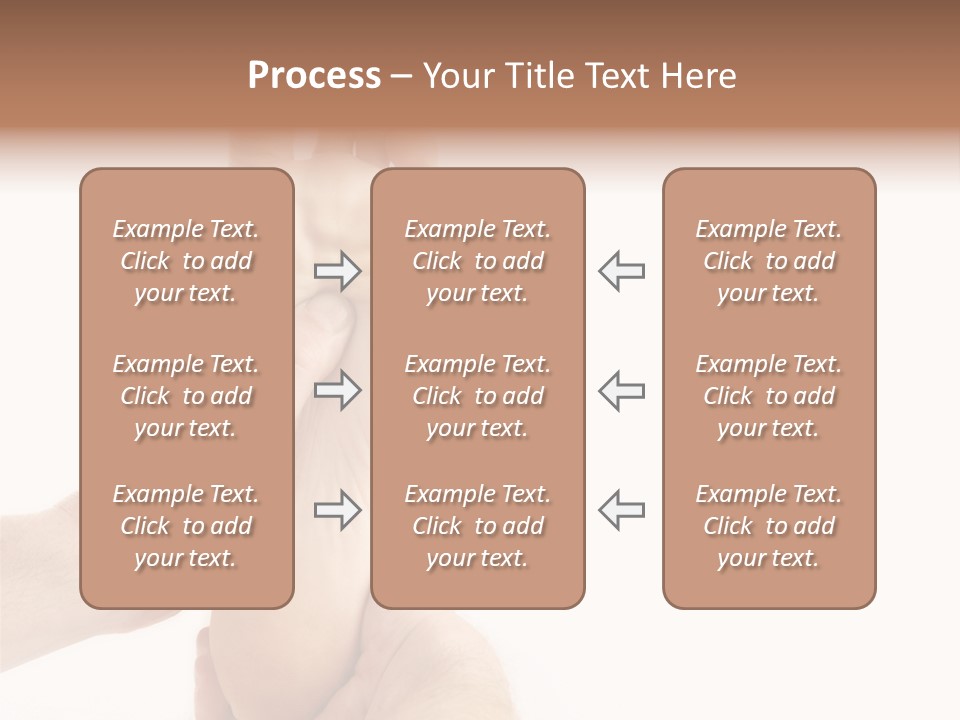 A Person Holding The Foot Of Another Person PowerPoint Template