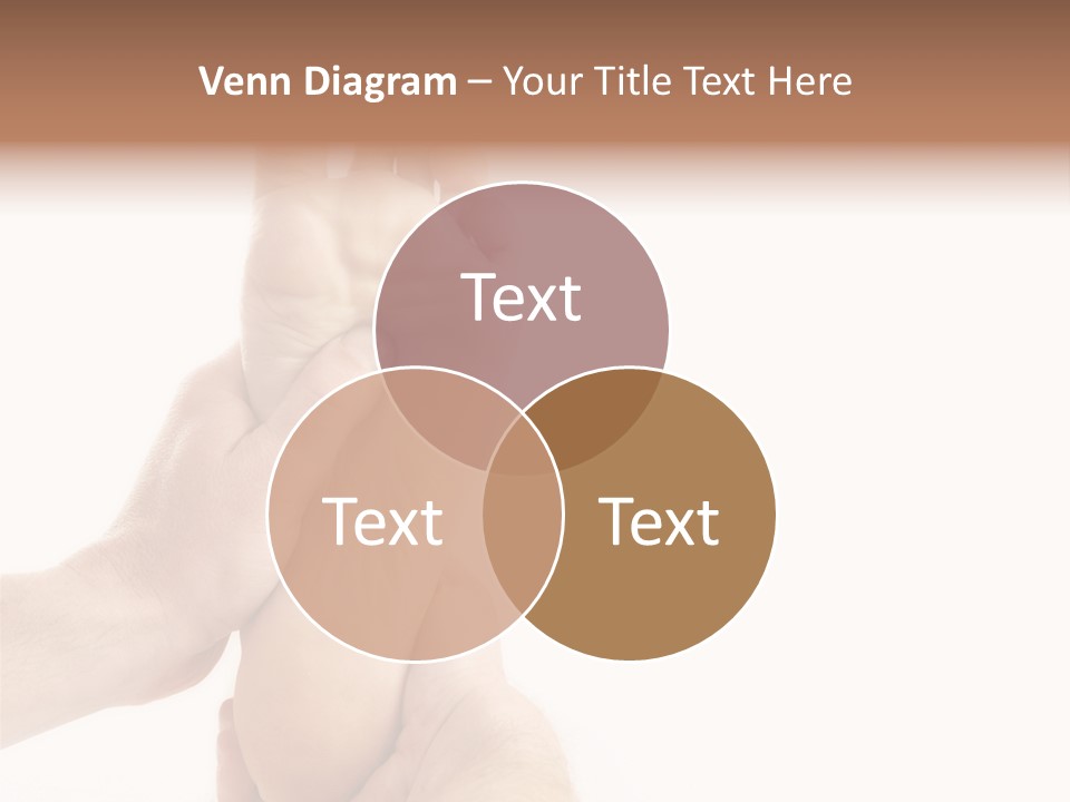 A Person Holding The Foot Of Another Person PowerPoint Template