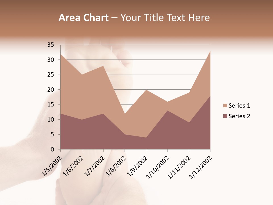 A Person Holding The Foot Of Another Person PowerPoint Template