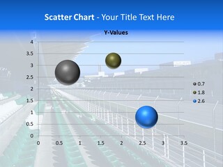 The Grand Stand Of Sepang International Circuit, Malaysia PowerPoint Template