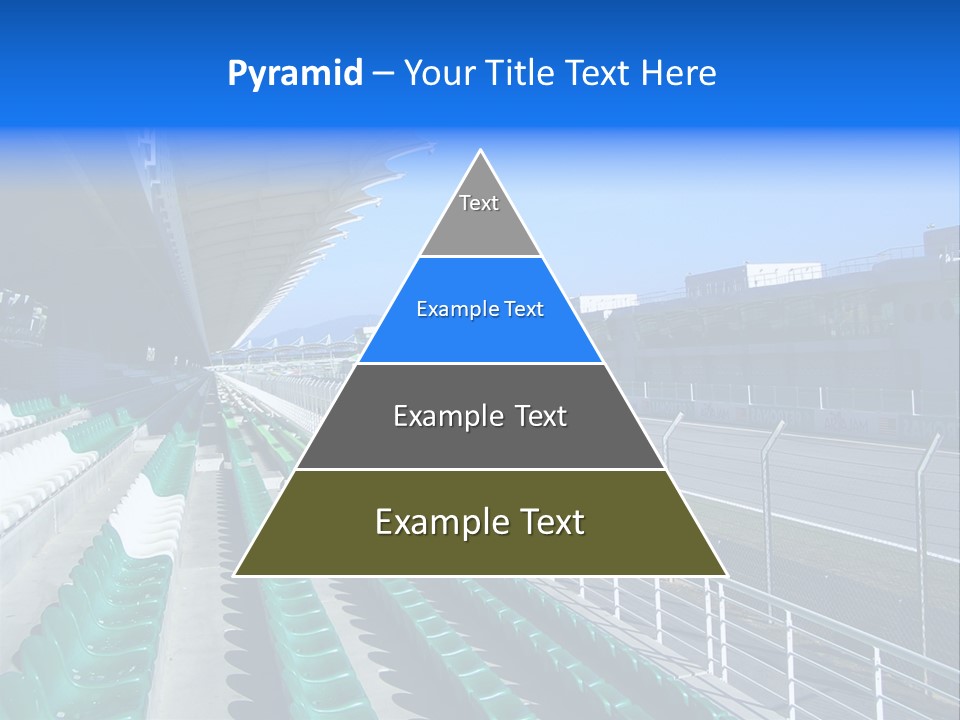 The Grand Stand Of Sepang International Circuit, Malaysia PowerPoint Template