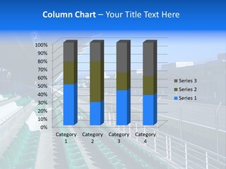 The Grand Stand Of Sepang International Circuit, Malaysia PowerPoint Template