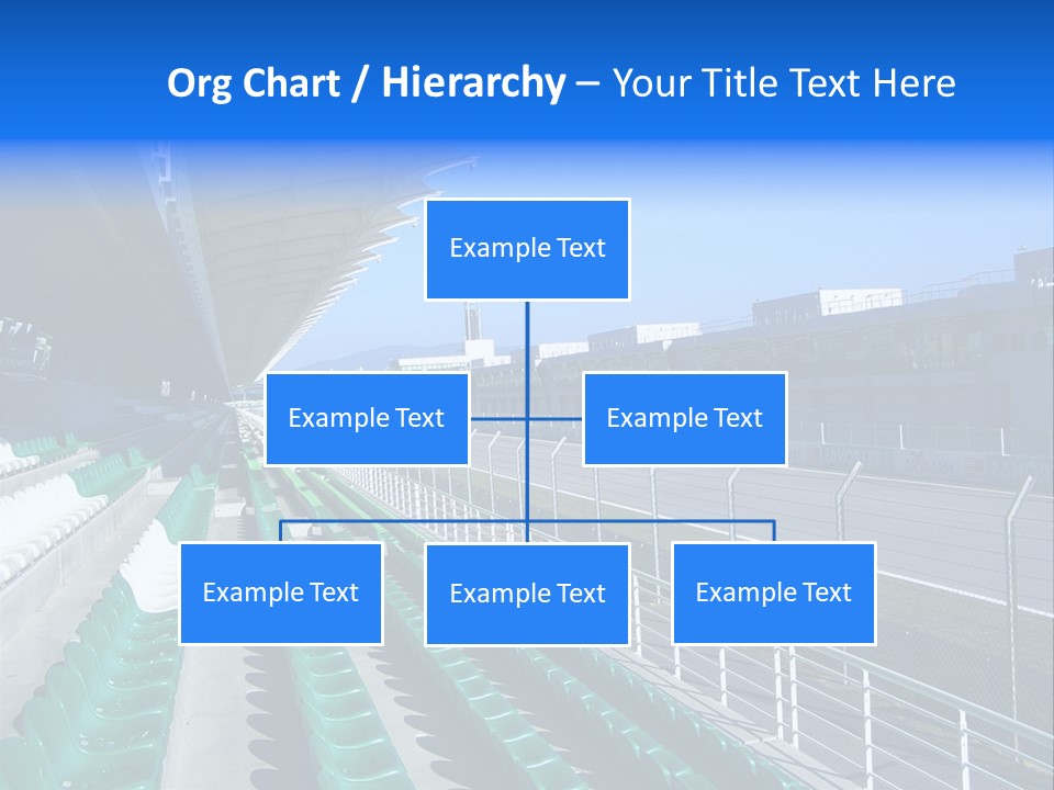The Grand Stand Of Sepang International Circuit, Malaysia PowerPoint Template