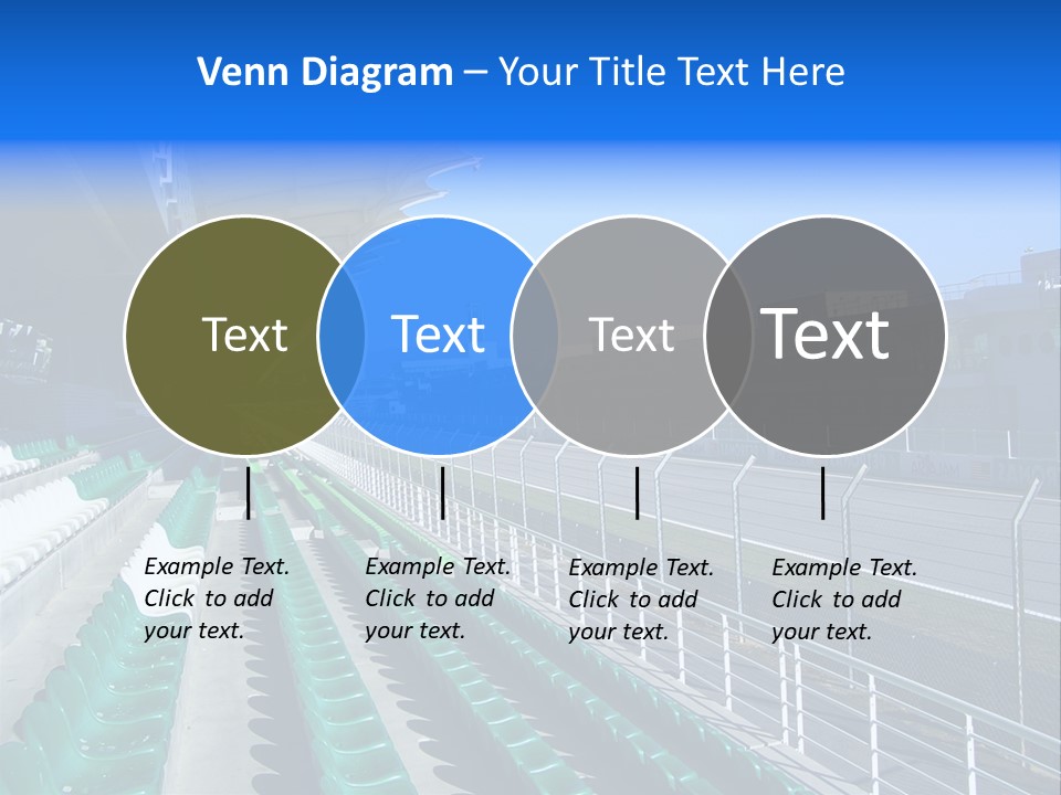 The Grand Stand Of Sepang International Circuit, Malaysia PowerPoint Template