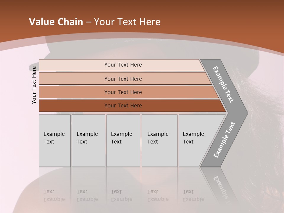 Cute Teenage Girl Wearing A Stylish Hat PowerPoint Template