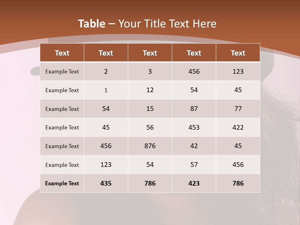 Cute Teenage Girl Wearing A Stylish Hat PowerPoint Template