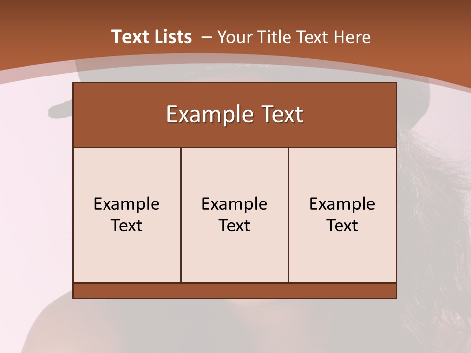 Cute Teenage Girl Wearing A Stylish Hat PowerPoint Template