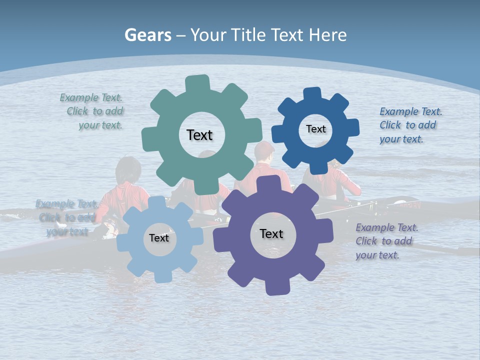 Boys Crew Team PowerPoint Template