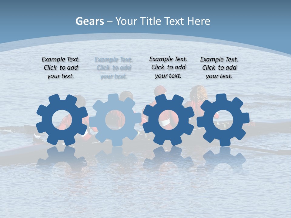 Boys Crew Team PowerPoint Template