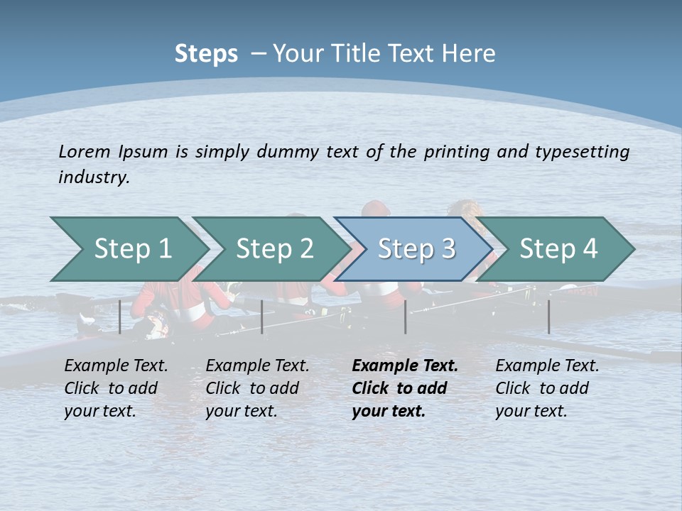 Boys Crew Team PowerPoint Template