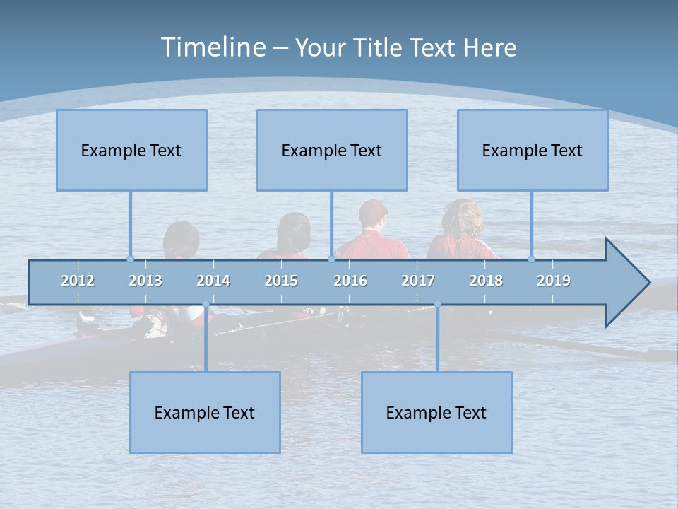 Boys Crew Team PowerPoint Template