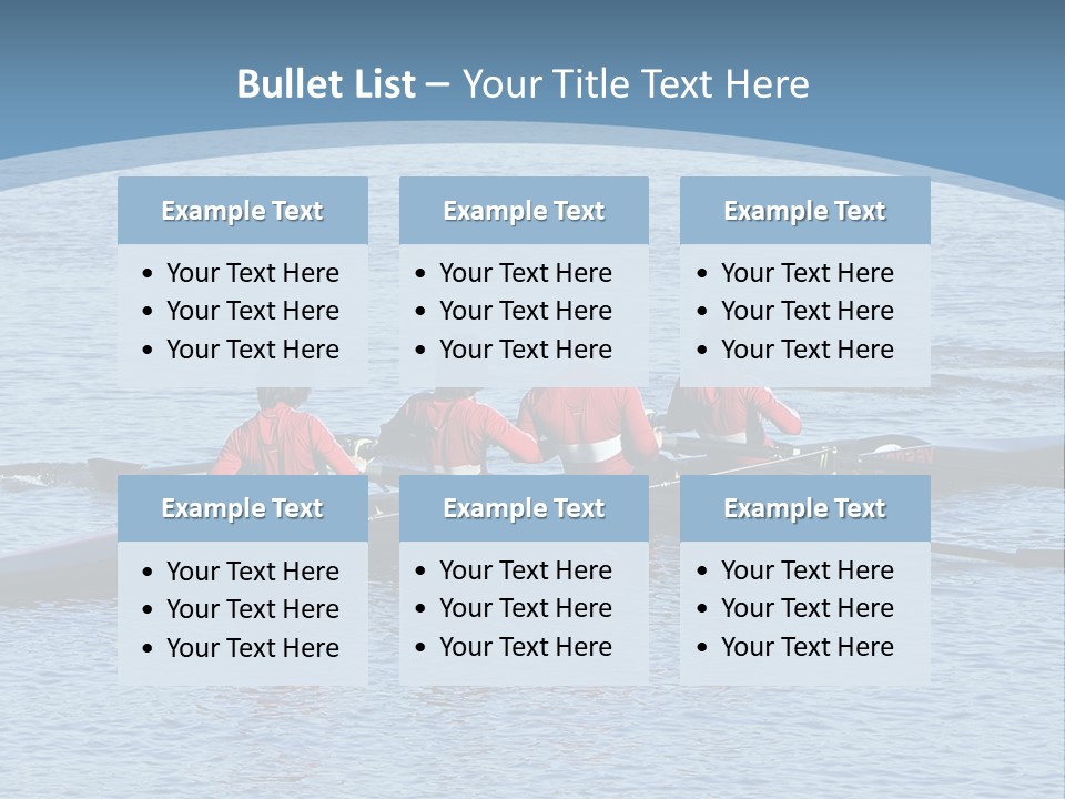 Boys Crew Team PowerPoint Template