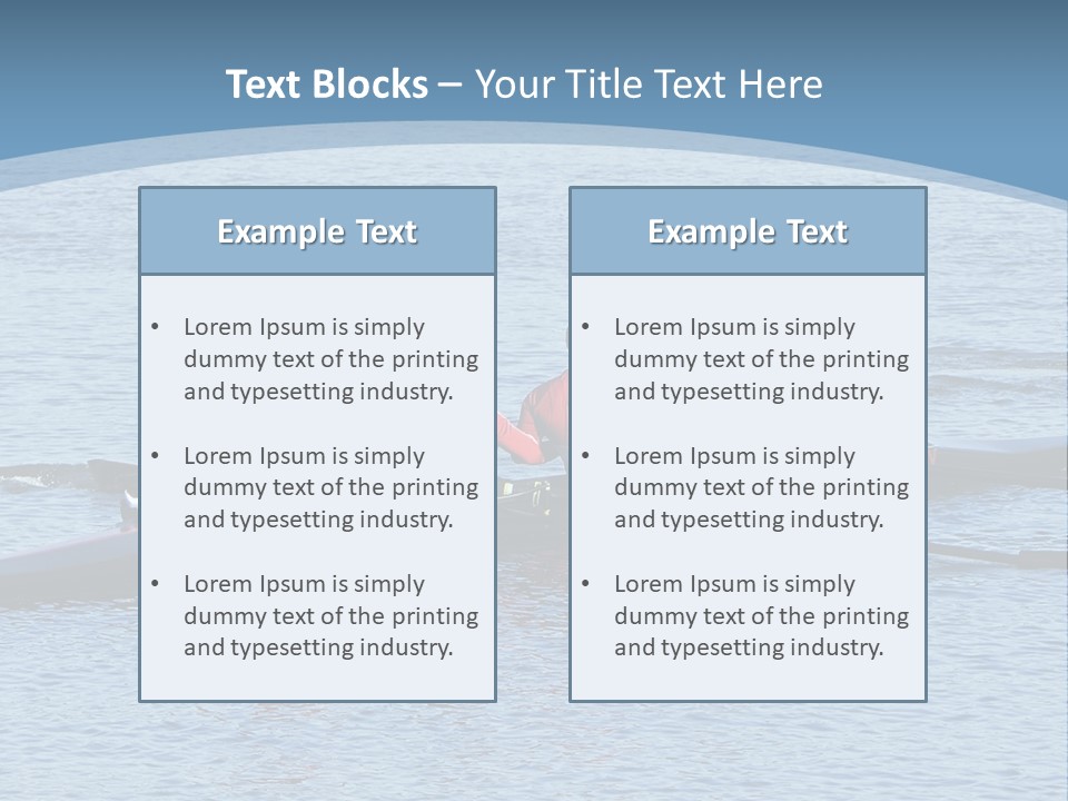 Boys Crew Team PowerPoint Template