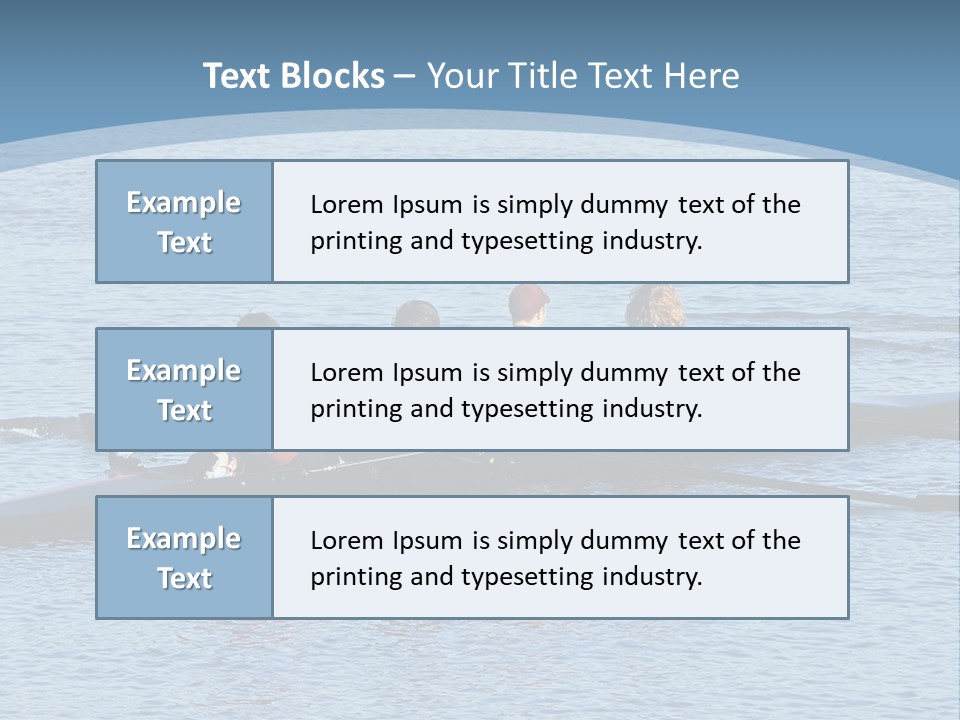 Boys Crew Team PowerPoint Template