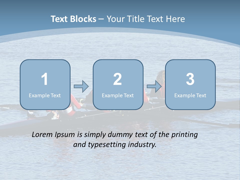 Boys Crew Team PowerPoint Template