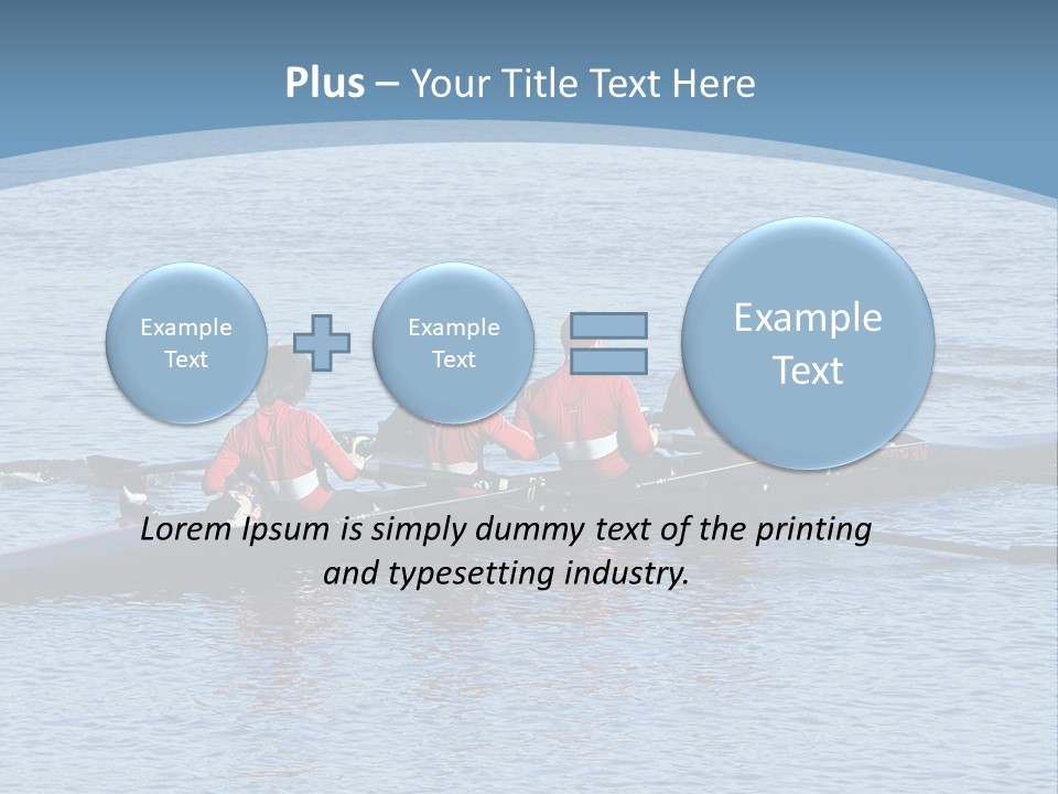 Boys Crew Team PowerPoint Template