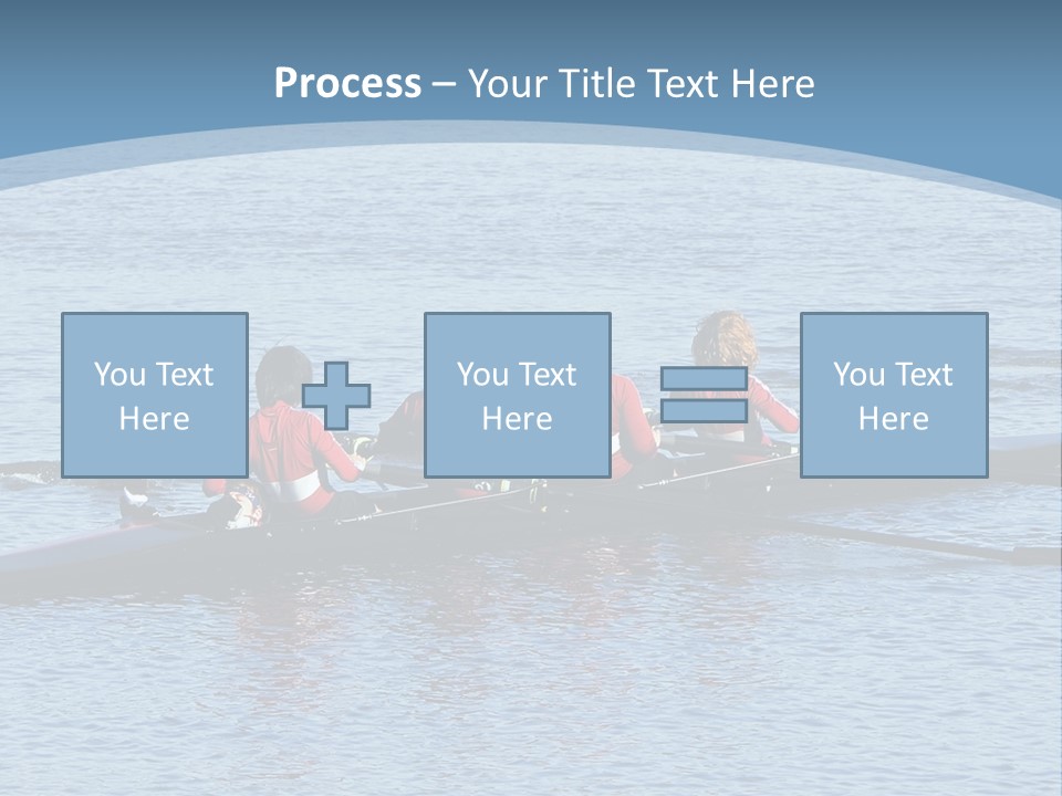 Boys Crew Team PowerPoint Template