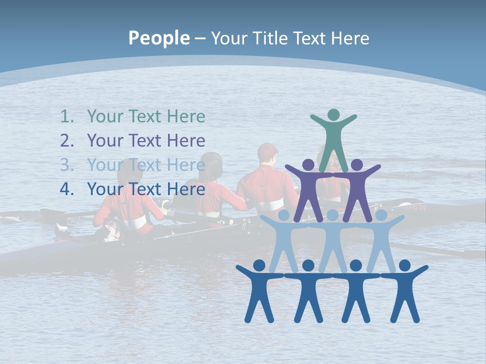 Boys Crew Team PowerPoint Template