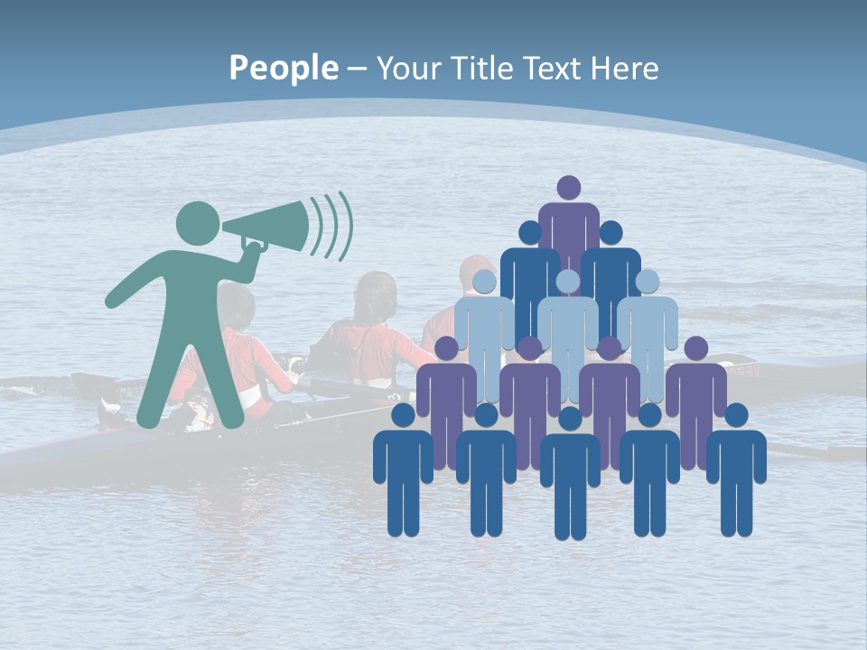 Boys Crew Team PowerPoint Template