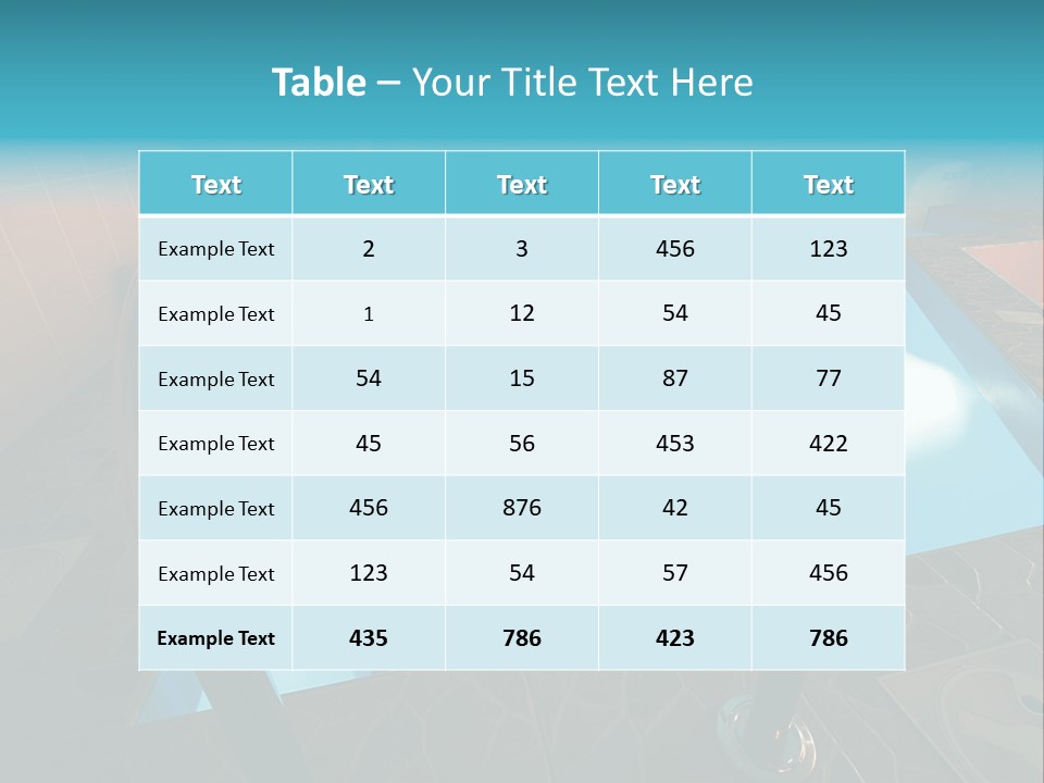 Cosy And Beautiful Pool In Modern Hotel PowerPoint Template