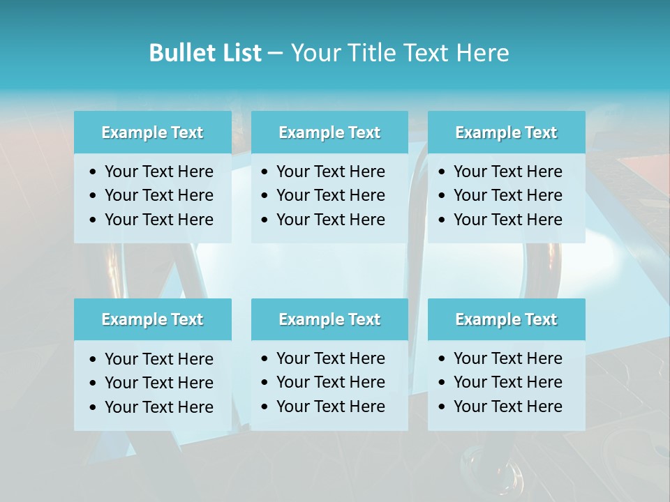 Cosy And Beautiful Pool In Modern Hotel PowerPoint Template