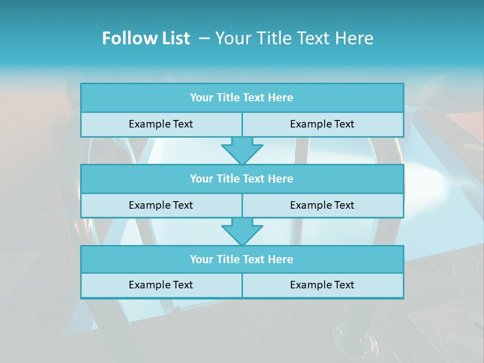 Cosy And Beautiful Pool In Modern Hotel PowerPoint Template